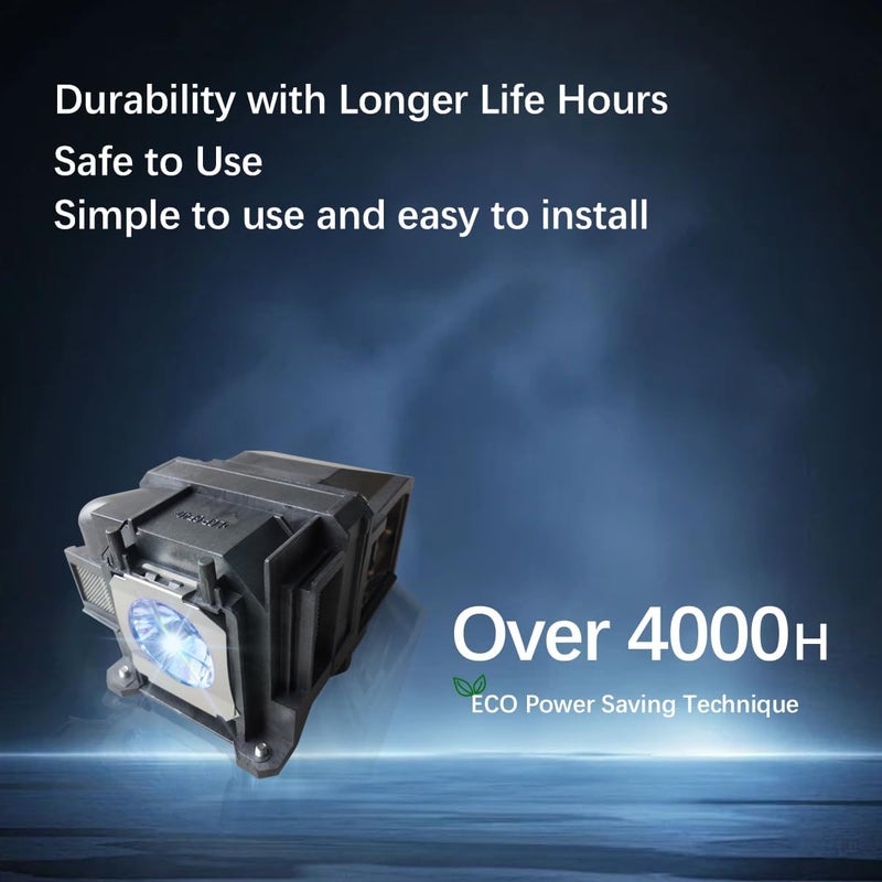 SORNEICDR ELP LP78 Replacement Projector Lamp Bulb Compatible with Epson Powerlite Home Cinema 2030 2000 730hd 725hd 600 vs230 vs330 vs335w ex3220 ex6220 ex7220 ex7230 ex7235 Projectors - Image 4